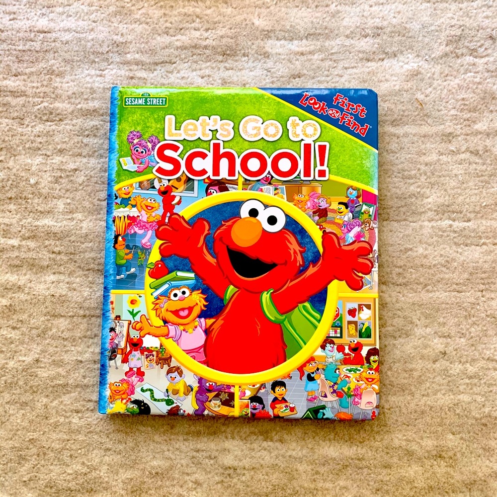 Sesame Street Let’s Go To School! Book